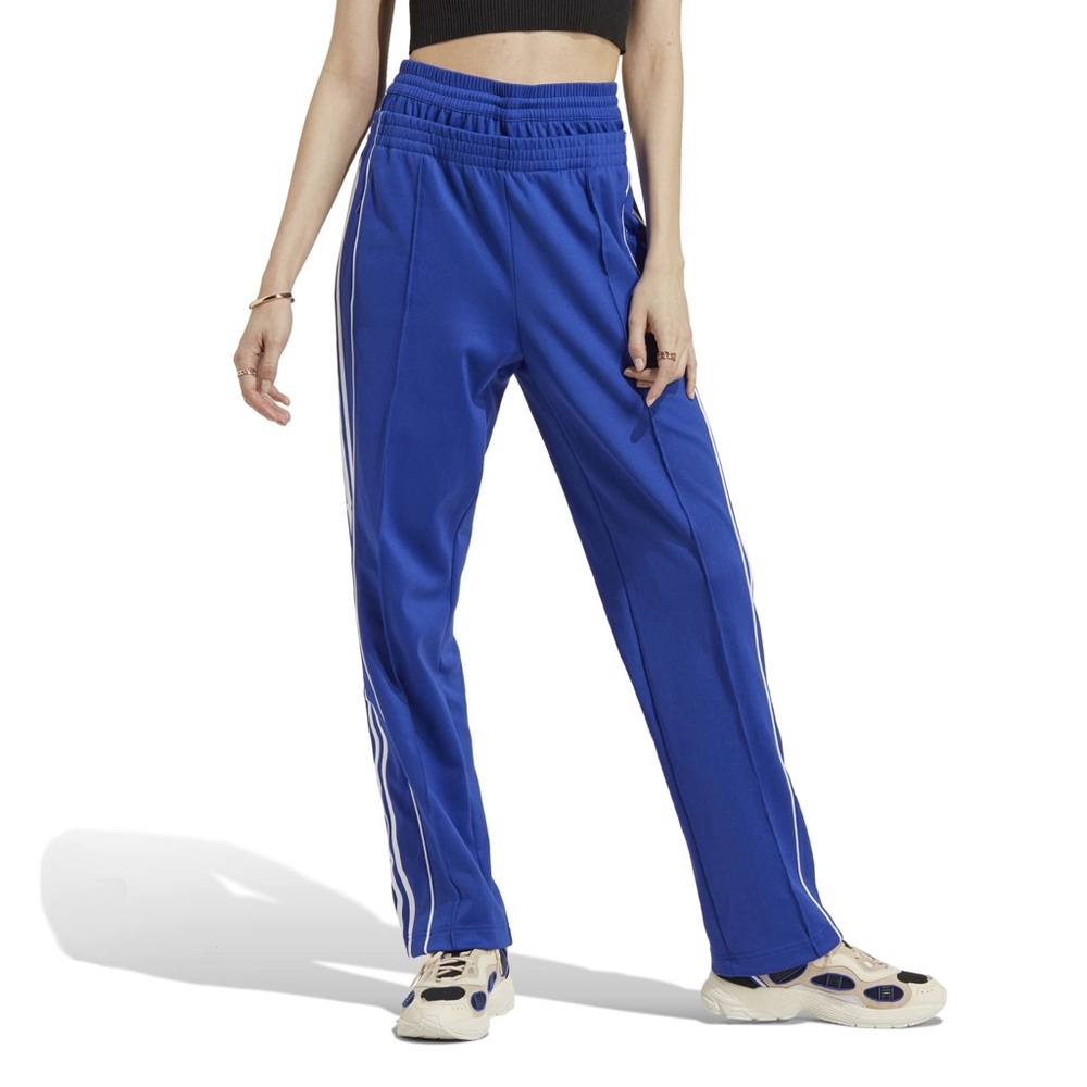 Adidas Royal Blue High Pants White Stripes Jogger ALWAYS ORIGINAL ADIBREAK PANTS